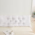 thumbnail image 6 of InsCrazy Headboard Pillow for Bed, Full Size Bedside Cushion for Bedroom, Soft Seat Cushion for Bed Chair Seat Sofa and Couch 48inches, 6 of 7