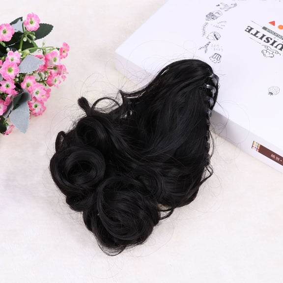 FESTFENDS Ponytail Extension Synthetic High Temperature Fiber Women Daily Use 1Pcs 10 Inch