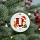 thumbnail image 5 of Adornos navideños con letras del alfabeto | 26 colgantes decorativos | Decoración navideña personalizada para hacer tú mismo, 5 of 6