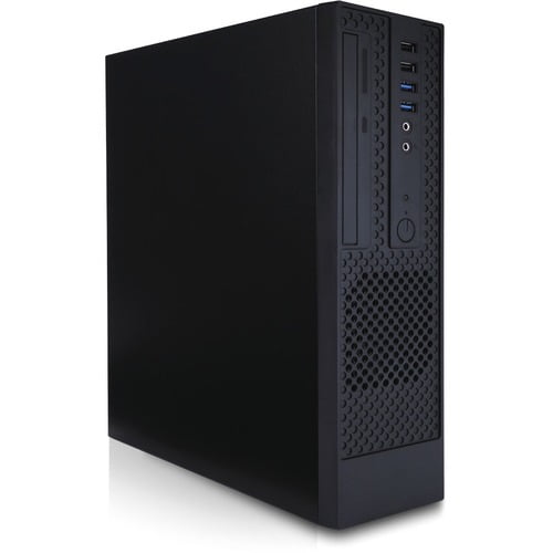 In Win CK709 Computer Case - Slim Tower - Black - Steel - 3 x Bay - 1 x 300 W - Power Supply Installed - Micro ATX, Mini ITX Motherboard Supported - 1 x External 5.25" Bay - 1 x Internal 2.5