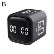GJX Cube Pomodoro Timer,Rotating Pomodoro Timer,Timer Flip Gravity Sensor Cube Timer Countdown,Learn Fitness Timer Reminder,Digital Alarm Clock,Self-Discipline Manual Time Management