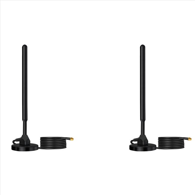 2X 868MHz 915MHz LORA Antena Helio Hotspot Base Magnética 38dbi Alta Ganancia SMA Macho Cable de 3 Metros Varilla de Cobre 800-960mhz