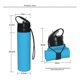 thumbnail image 2 of Blue Outdoor Sports Silicone Water Cup 600ml Cycling Water Cup Portable Ring, 2 of 5