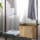thumbnail image 3 of Cesta de almacenamiento plegable, organizador de ropa con asas para el hogar Tejido liso, 3 of 9