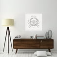 thumbnail image 2 of Global Gallery's 'Underwater Life IV' by Daphne Brissonnet Stretched Canvas Wall Art, 2 of 4