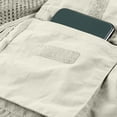 thumbnail image 6 of Men's Sleeveless Vest Multi Pocket Quick Dry Nylon V-Neck Workwear Photography Mountaineering Journalist Outdoor Casual Utility Fishing Hiking Travel | Zenithor,White 3XL, 6 of 9