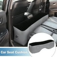 thumbnail image 2 of Colchón de aire inflable para coche, cama de viaje cómoda para el asiento trasero, colchón para dormir en el coche, azul gris, 2 of 6