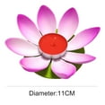 thumbnail image 7 of SPRING PARK Floating Garden Pond River Candle Wishing Light Lotus Flower Lamp Festival Decor, 7 of 7