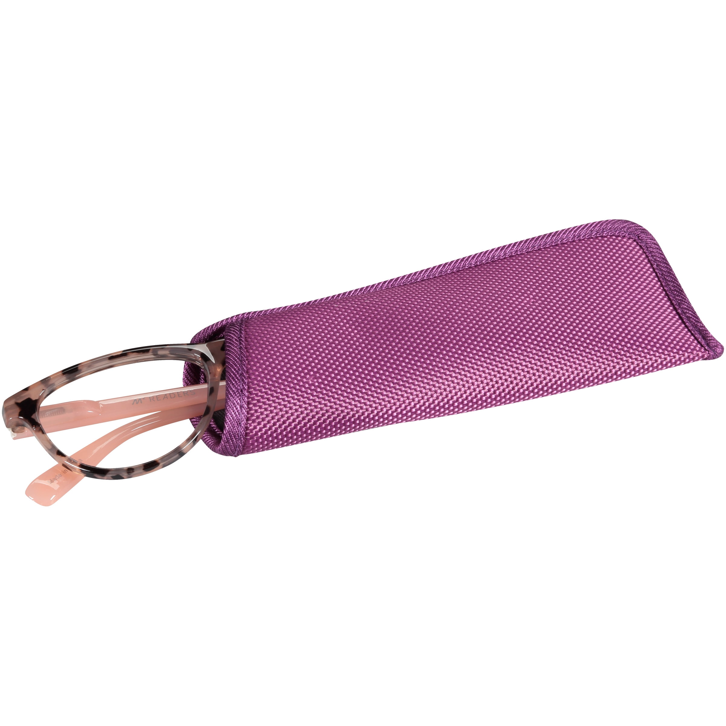 M Readers Jessie Blush Tortoiseshell +1.50 Reading Glasses with Case
