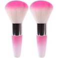 thumbnail image 1 of 2 Pieces Colored Soft Brushes for Nail Art Dust Cleaner, 1 of 5