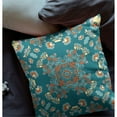 thumbnail image 4 of Amrita Sen Broadcloth Zippered Pillow With Green Red Finish CAPL292BrCDSZP26x26, 4 of 5