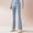 Blue, variant on Simua Fashion Women High Waisted Stretchy Bell Bottoms Fleece Pants Slim Fit Flared Trousers Yoga Leggings