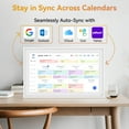 thumbnail image 4 of TABWEE Digital Calendar 15.6 Inch - Smart Chore Chart & Wall Planner, Electronic Calendar for Family, Meals, Photo Display, Wall/Desk Mount, Touch Screen, Gifts for Women Men, 4 of 11