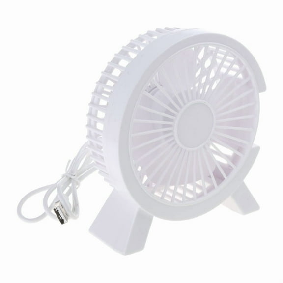 Portable USB Desk Fan Retro Table Fan Without Battery 1 Speed Personals Fan