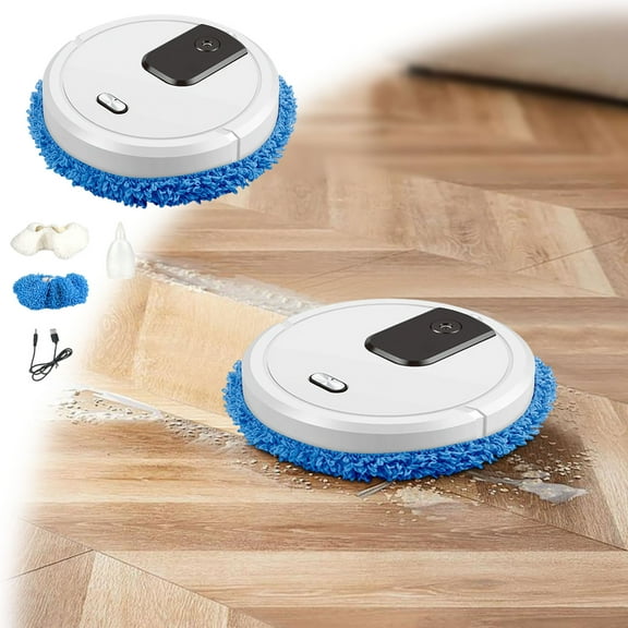 Lolynie Smart Robotic Vacuum Cleaner - Rechargeable Dry Wet Automatic Mopping For Pet Hair