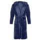 thumbnail image 2 of Batas Prolriy para mujer, bata de baño con capucha, ligera, suave, de felpa, larga, de franela, para dormir, bata de baño con capucha, bata larga y cálida de felpa, bata para mujer, azul marino,, 2 of 4
