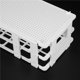 thumbnail image 4 of 12 Paquetes Estante de Tubo de Ensayo Plástico, Soporte de Estante de Tubos de Ensayo de Laboratorio de 21 Agujeros para Tubos de Ensayo de 30 mm, Blanco, Desmontable (21 Agujeros), 4 of 5