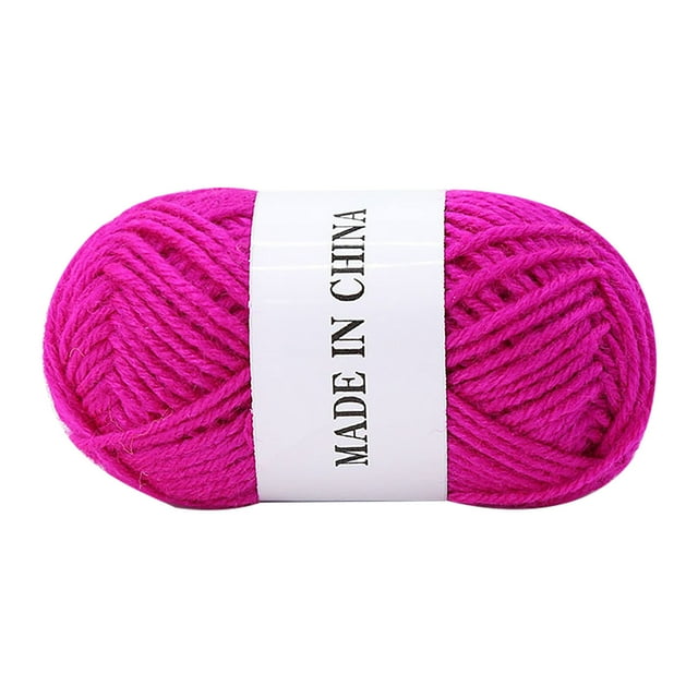 Vaidha 5PCSAcrylic yarn medium thick yarn doll DIY knitting hat scarf yarn