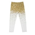 thumbnail image 4 of Wdfiry Bottoms Pant for Child Girl Sparkly Leggings Stretch Elastic Waist Print Kids Girls Outdoor Leggings, 4 of 4