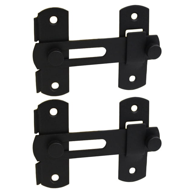 2pcs Barn Lock Buckle Pet Cage Lock Safety Protection Door Lock for Home