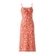 thumbnail image 1 of VISgogo - Vestido informal para mujer, estampado floral, sin mangas, cuello de tirantes, lazo en la parte inferior, vestido de playa con abertura alta VISgogo  moda, 1 of 9