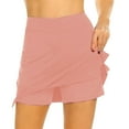 thumbnail image 4 of hotojiny Women's Tennis Golf Skirts Lightweight High Waisted Casual Skort Inner Shorts for Athletic Sports Running S-2XL, 4 of 5