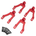 thumbnail image 1 of Milaget RC Car Front and Rear Shock Absorber Bracket 1/12 Professional for MN86 Red, 1 of 9