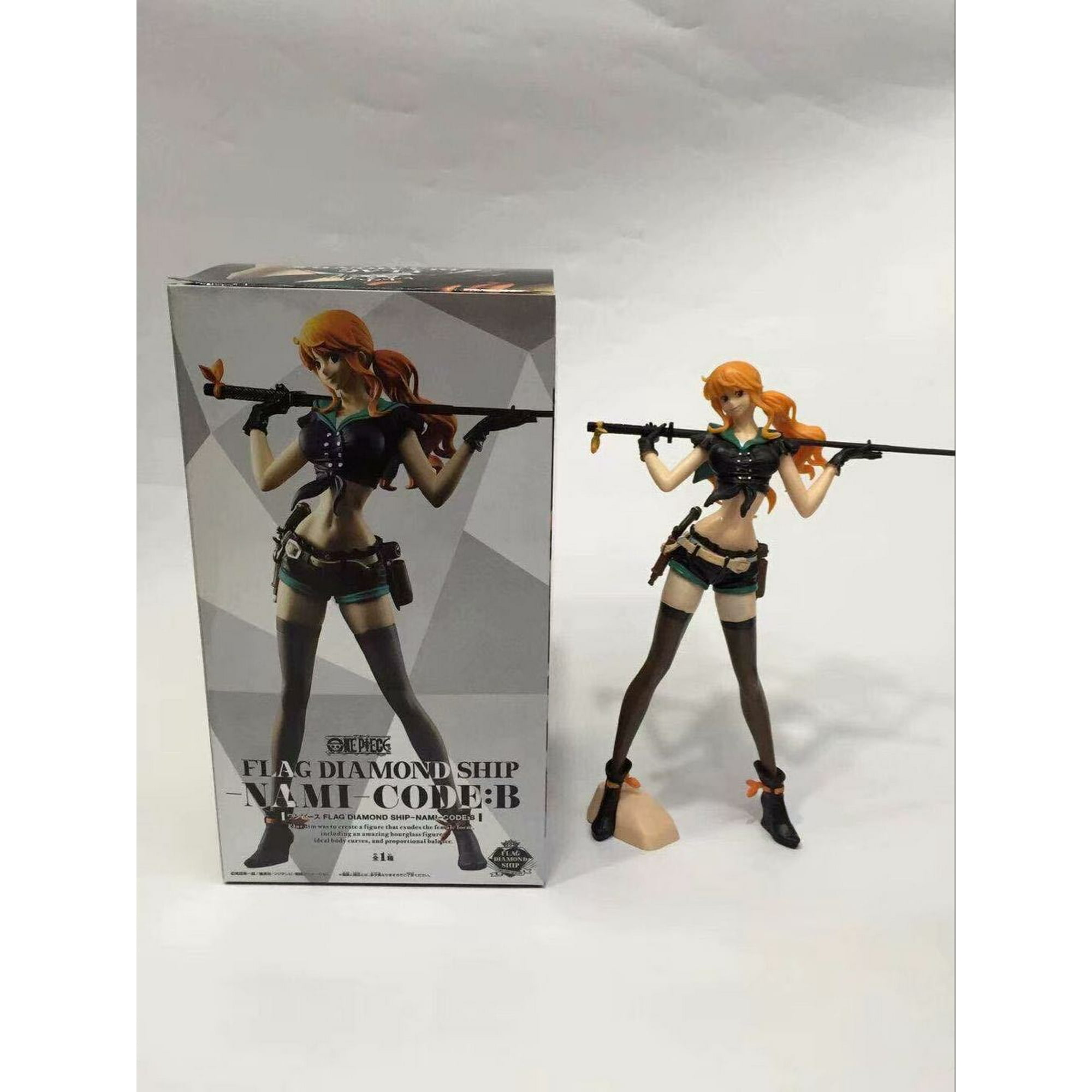 ONE PIECE FLAG DIAMOND SHIP CODE:B 全種セット Banpresto - Figurine One Piece Flag Diamond Ship - Nami Code:B