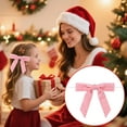 thumbnail image 4 of Meggemo 12PCS Christmas Velvet Ribbon Bows With Magic Wand Decorative Ornaments Cute Pieces for Tree Wreath Holiday Decor, 4 of 6
