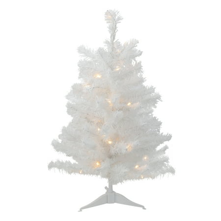 Northlight 2' Prelit Artificial Christmas Tree Snow Frosted - Clear LED