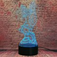 thumbnail image 2 of Cartoon Cute Charming Mickey Minnie Mice Mouse Smart 7 Color Auto Change Touch Control IR Night Light Little Girls Daughter Safe Sleeping Lamp Table, 2 of 3