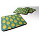 thumbnail image 1 of ""Caroline'S Treasures Juego de 4 posavasos de espuma con piñas en verde azulado 3,5 multicolor"", 1 of 1