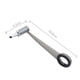 thumbnail image 2 of Almohadilla térmica abdominal para mujeres | 4 modos de vibración y 3 niveles de calor - Masajeador recargable por USB | Correa ajustable | Alivio de dolor para cólicos, molestias menstruales, uso, 2 of 6