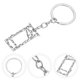 thumbnail image 4 of ColoMX 1pc delicado novedoso llavero llavero llavero llave colgante para halloween (plata), 4 of 7