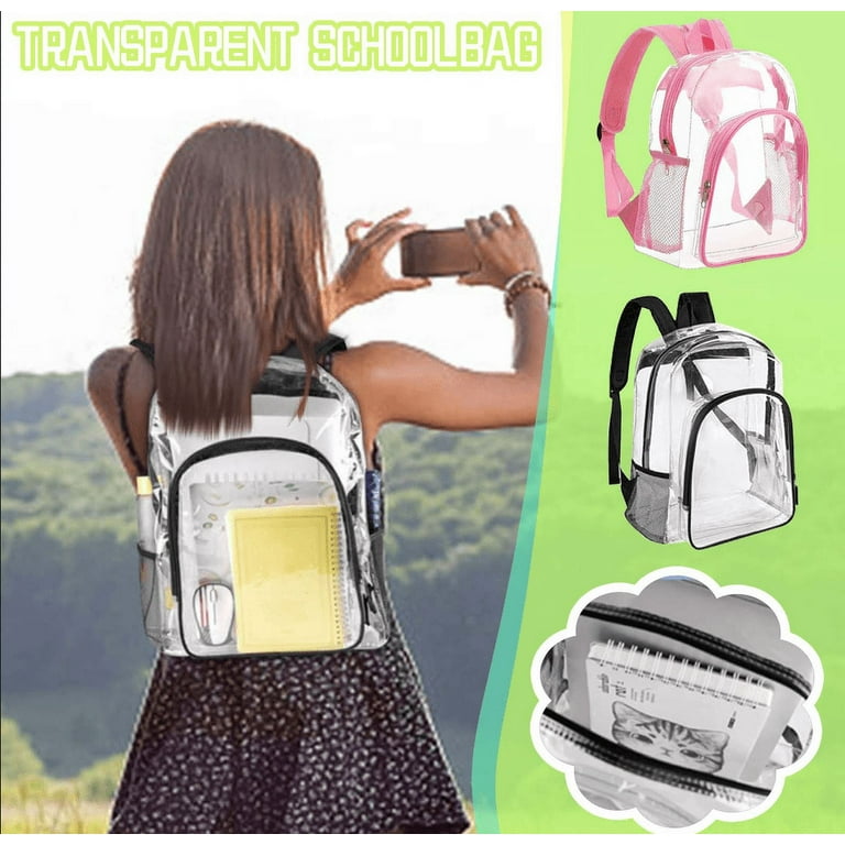 Clear concert backpack hot sale