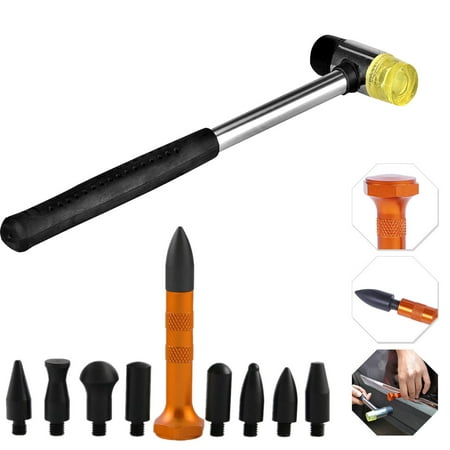 Grip a Dent Remover Tap Down Kits Rubber Hammer Dent Repair Tools Paintless Dent Puller for Auto Body Motorcycle Refrigerator