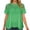 Green, variant on Summer Blouses for Women Short Sleeve Crewneck Mesh Patchwork Embroidered Tops Dressy Casual Flowy Shirts
