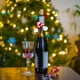 thumbnail image 4 of EeaseMX 6 piezas de Navidad mini bufandas botella de vino decoración de regalo de bricolaje pequeño bufanda de punto de bricolaje, 4 of 7