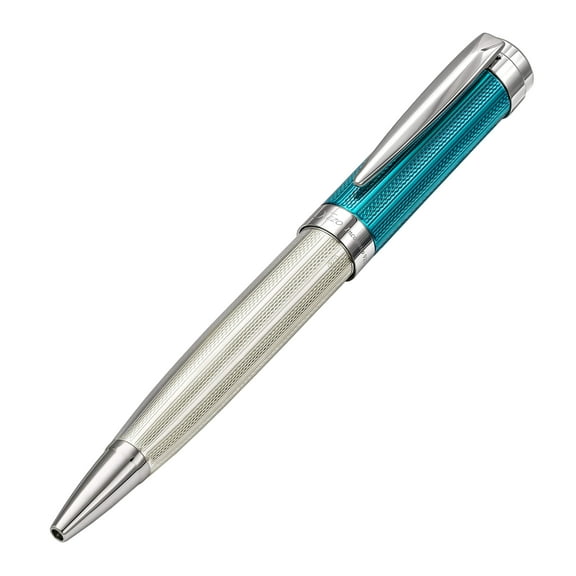 Xezo Xezo Incognitoâ„¢ 925 Sterling Silver Ballpoint Pen - Azure Blue