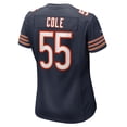 thumbnail image 3 of Women's Nike Dylan Cole Navy Chicago Bears Game Jersey, 3 of 7