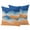 Blue, variant on Outdoor Waterproof Pillow Covers Abstract Orange Blue Ocean Waves Decorative Throw Pillow Protectors,Pillowcase Cushion Cases for Patio Sofa Garden Couch,16x16in,Pack of 2