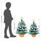 thumbnail image 2 of Mini árbol de Navidad iluminado LED de 18 pulgadas/24 pulgadas, decoraciones de mesa de Navidad, luces navideñas, 2 of 5
