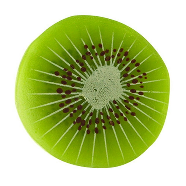 Coofit Fruit Artificiel Réaliste Citron Kiwi Faux Fruit Tranche Plastique