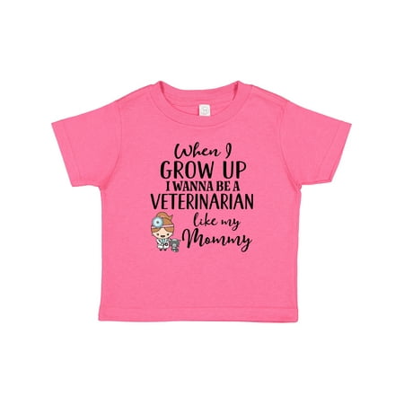 

Inktastic Veterinarian Like Mom Gift Baby Girl T-Shirt