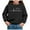 Black, variant on Ccpelsie Girl Sweatshirts Toddler Girl Long Sleeve Cotton Sweatshirt Toddler Pullover Shirt Print Tops for Kids(Red,5Y)