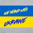 thumbnail image 3 of CafePress - We Stand With Ukraine Long Sleeve T Shirt - Womens Baseball Tee, 3 of 4