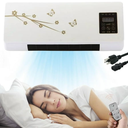 BUERCWS Climafy Air Conditioner, Split Max Air Conditioner, Through the Wall AC Unit, Heating & Cooling, Silent & Energy Efficient, with Remote,110V 12000 BTU (White)