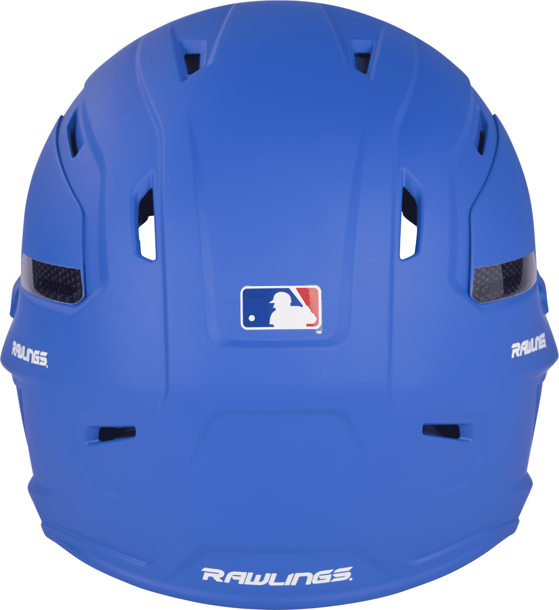 Rawlings Mach Carbon One-Tone Matte Alpha-Sized Helmet | Royal | Small