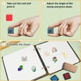 thumbnail image 3 of Square Wooden Stamps with Rubber for DIY Scrapbooking Skull 40x15x15mm, 3 of 9