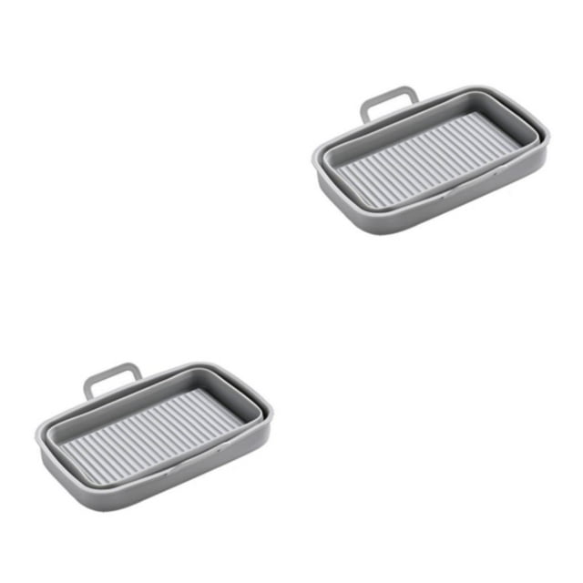 Wosthever Bandeja para freidora, para hornear, suministros para hornear, resistencia al calor, accesorios antiadherentes para el hogar, Type1 NO1